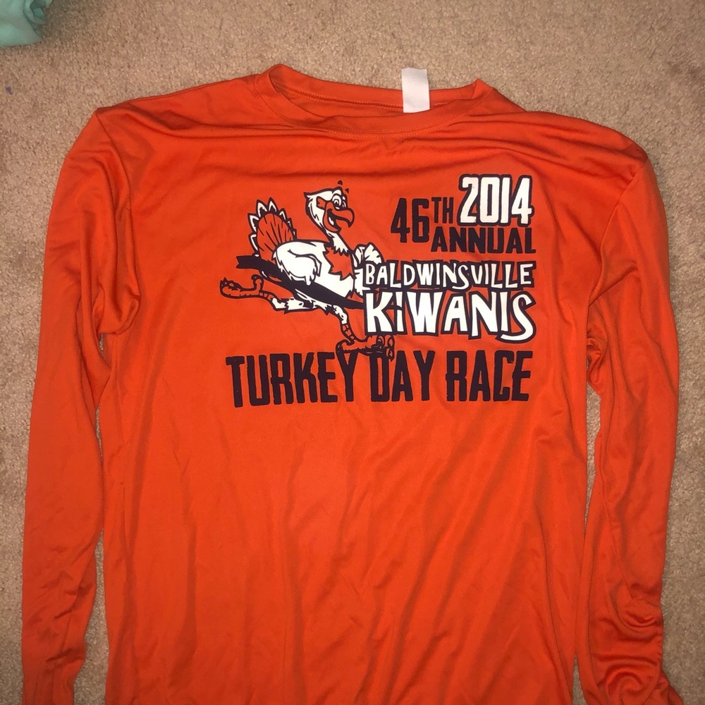 Thanksgiving Run Athletic Long Sleeve